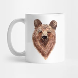 Hand Drawn Bear - color Mug